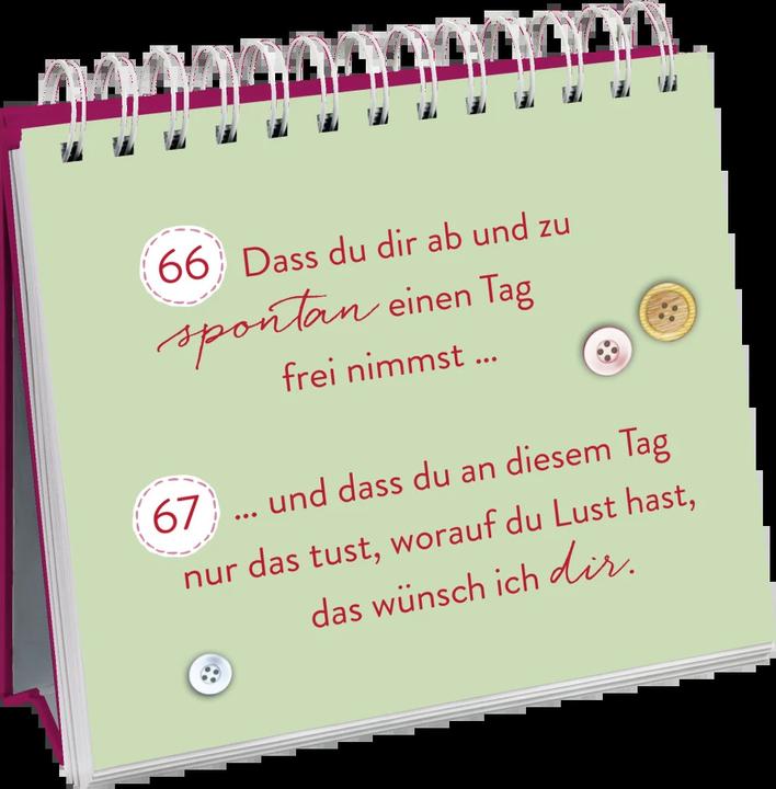 Image du produit 100 kleine Herzenswünsche für dich (Allemand, Maison d'édition Groh, 2017)