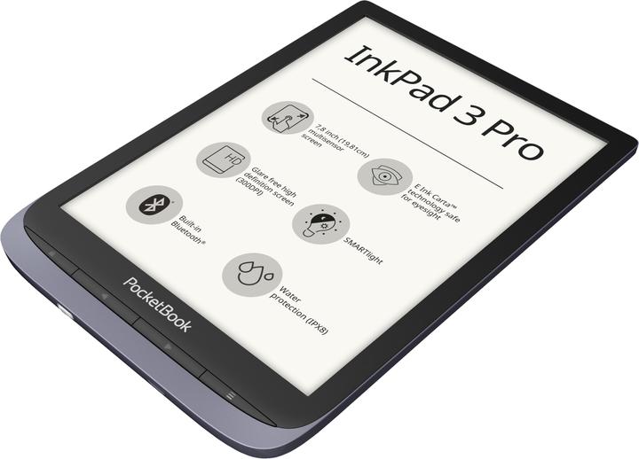 Produktbild PocketBook Elektronisches Lesegerät InkPad 3 Pro, PB740-2-J-WW (7.80", 16 GB, Metallic Grey)