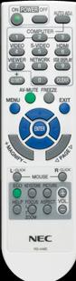 NEC Remote Commander RD-469E, for M403H