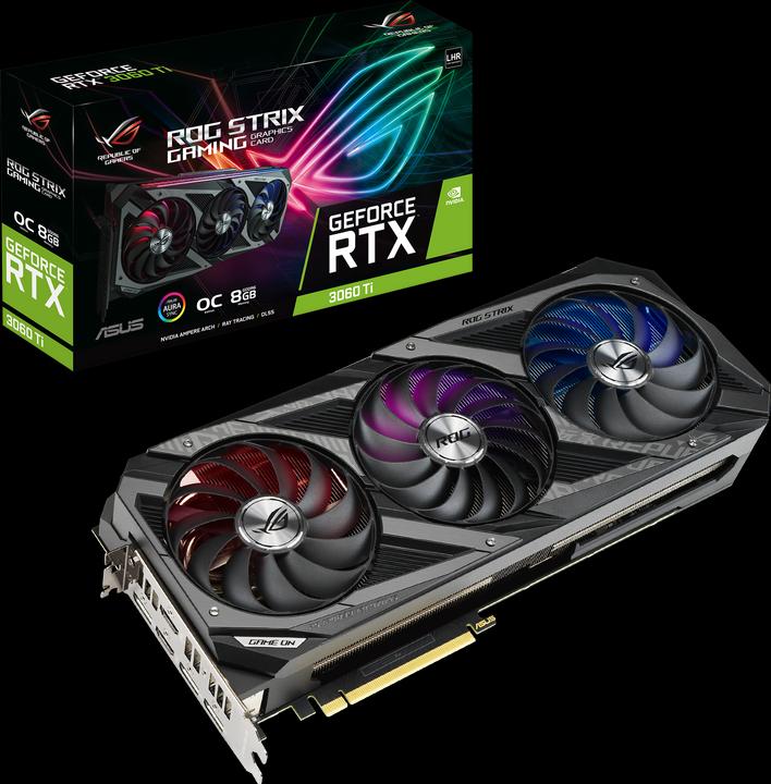 Produktbild ASUS GeForce ROG STRIX RTX 3060 Ti O8G V2 GAMING (8 GB)