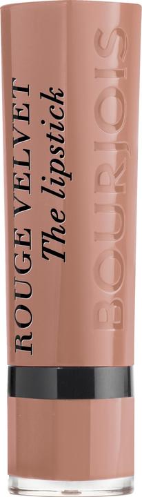 Actual product image Bourjois Rouge Velvet The Lipstick (01 Hey Nude!)