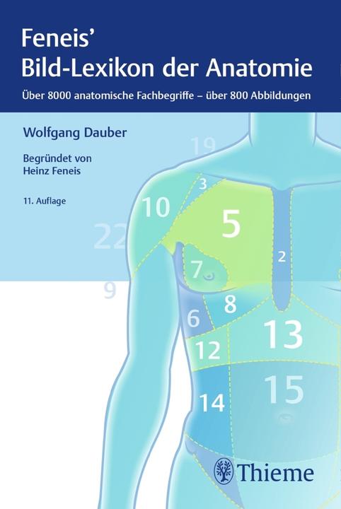 Produktbild Bild-Lexikon der Anatomie (Deutsch, Wolfgang Dauber, 2019)