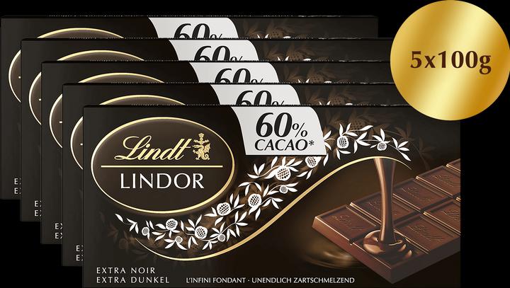 Actual product image Lindt Extra Noir (500 g)