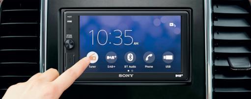 Actual product image Sony XAV-AX1005 KIT (Apple Carplay)