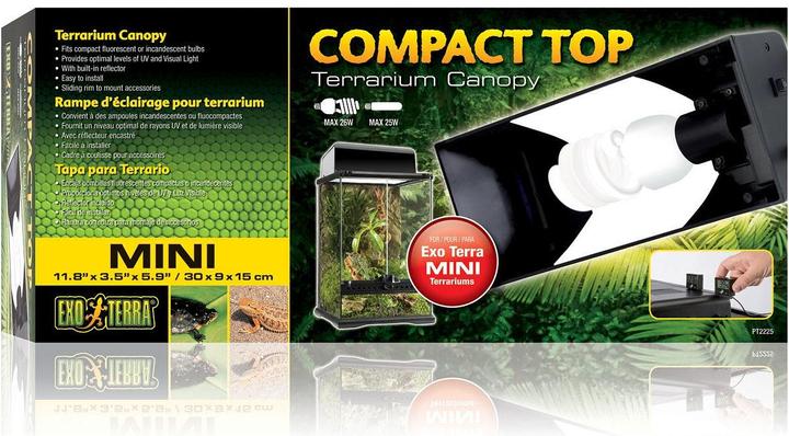 Actual product image Exo Terra Terrarium cover Compact Top