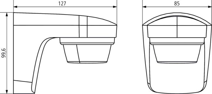 Produktbild Theben theLuxa S180 WH (12 m)