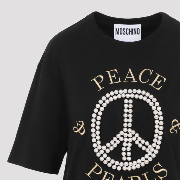 Actual product image Moschino T-shirt E Polo Nero (S)