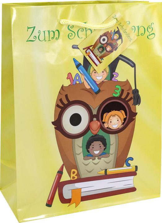 Immagine prodotto Idena Borsa laccata inizio scuola assortita 18x8x23cm (Scatola da regalo, 5 x)