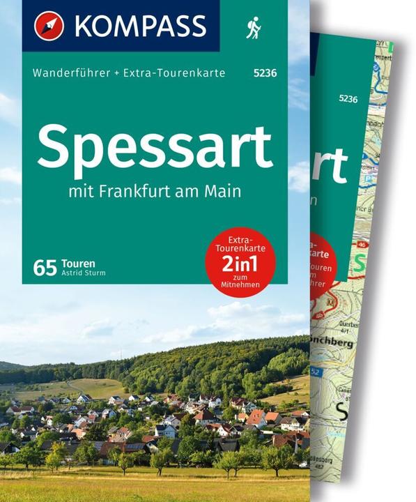 Produktbild Wanderführer Spessart, 65 Touren mit Extra-Tourenkarte (Deutsch, 2024)