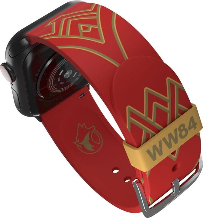 Produktbild Moby Fox DC Comics Smartwatch-Armband Wonder Woman 1984: Crimson Armor (Silikon, Apple Watch, Android)