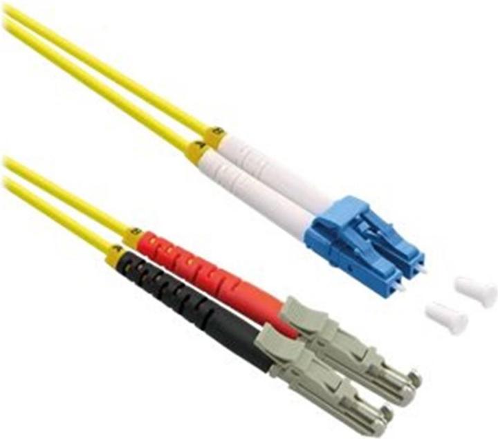 Actual product image Roline Patch cable LSH/APC single mode (M) to LC/UPC single mode (M) (LSOH, CAT6, 1 m)