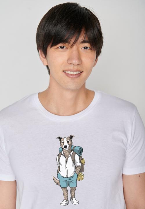 Produktbild Greenbomb Animal Dog Traveller Guide T-Shirt (L)