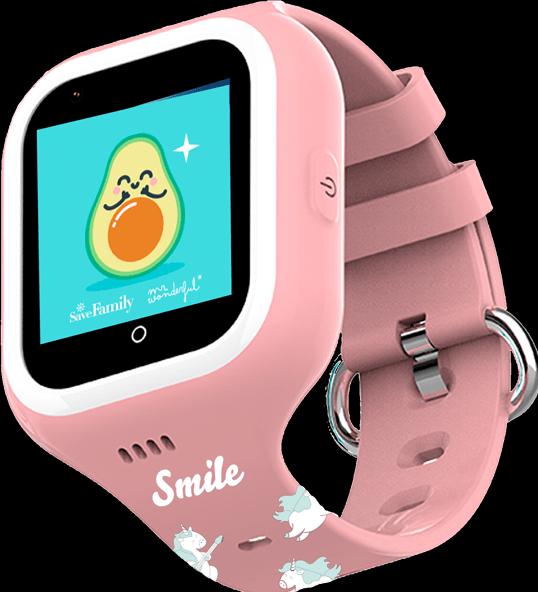 Actual product image Save Family Savefamily Iconic Plus Mr.Wonderfull Smartwatch 4g Pink Sf-Rirmw4g (4G)