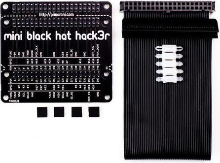 Image du produit Pimoroni Mini Black HAT Hack3r