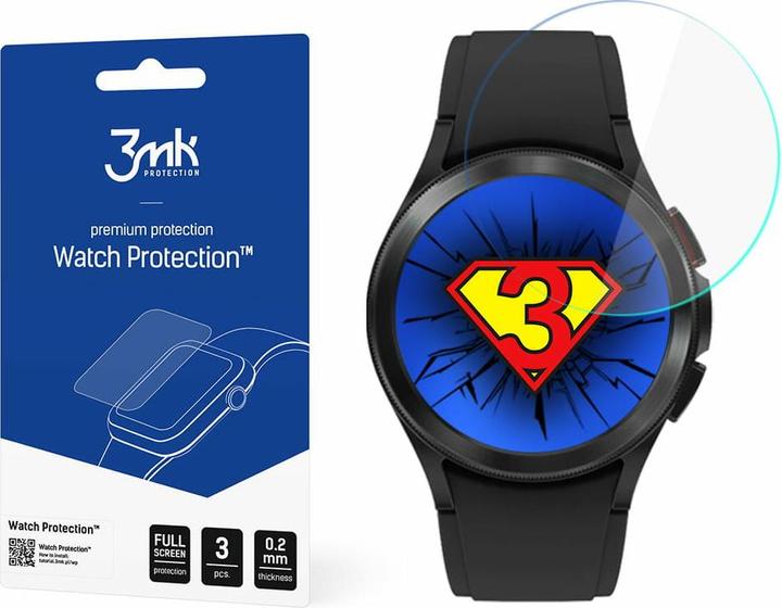 Produktbild 3MK hybrid glass Watch Protection FG for Samsung Galaxy Watch 4 Classic 46mm