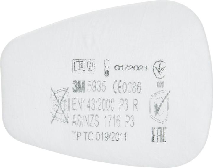 Immagine prodotto 3M Filtro antiparticolato per le serie 6000 e 6500 (Filtro di ricambio per respiratore)