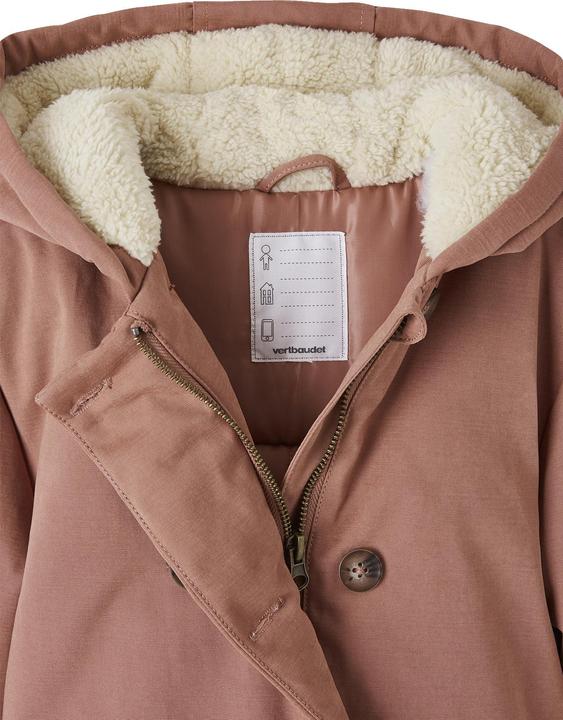 Produktbild Vertbaudet Mädchen Winterjacke mit Kapuze, Wattierung Recycling-Polyester (140)