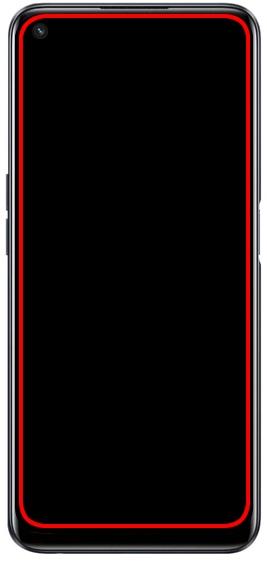 Actual product image Mobilize Glass (1 Piece, Realme 9i)