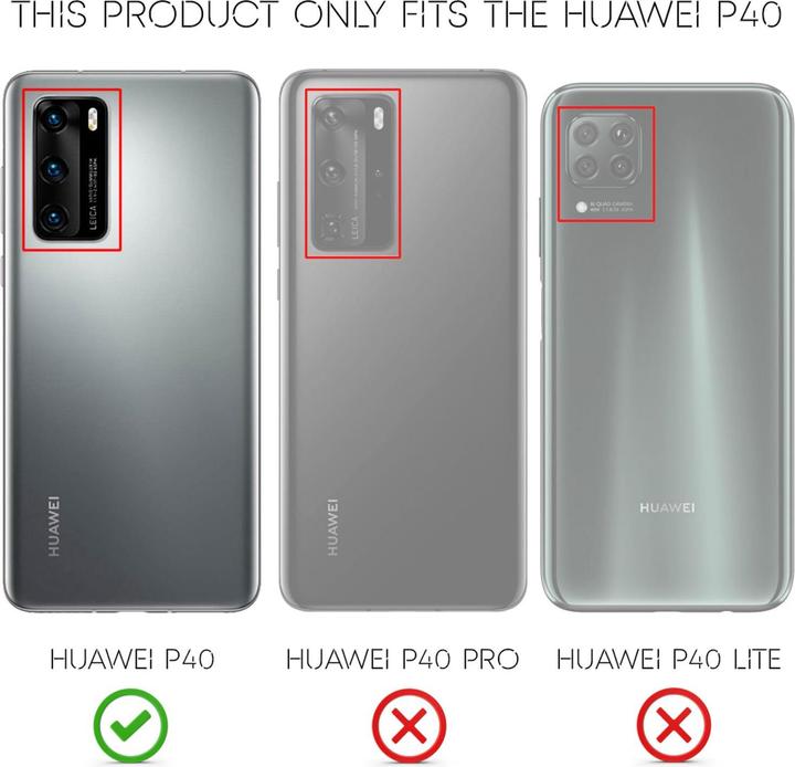 Immagine prodotto Nalia Custodia per cellulare a 360 gradi (Huawei P40)