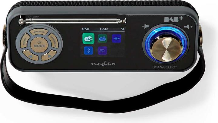 Produktbild Nedis DAB+ Radio (DAB+, FM, Bluetooth)