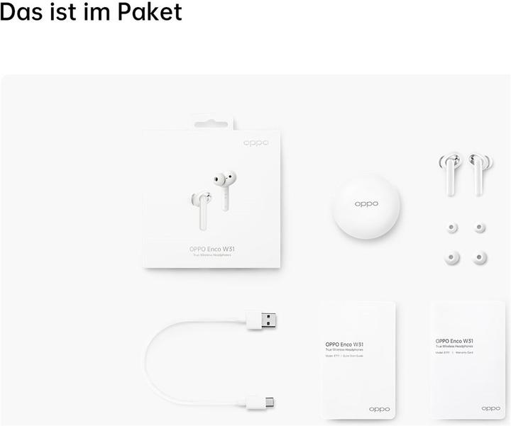 Image du produit OPPO Enco W31 (5 h, Sans fil)