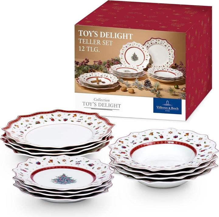 Actual product image Villeroy & Boch Plate set 12pcs Toy's Delight (12 Piece)