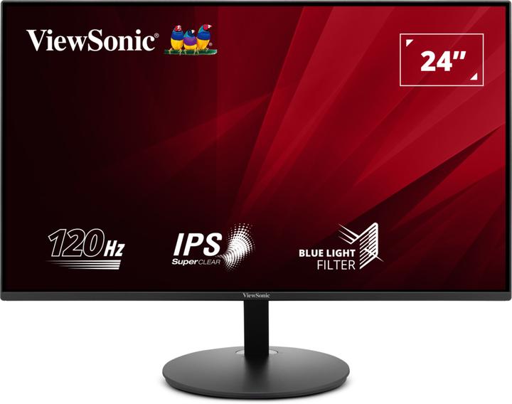 Image du produit Viewsonic 24" Full HD Monitor w/Fast 1ms Response (1920 x 1080 pixels, 24")