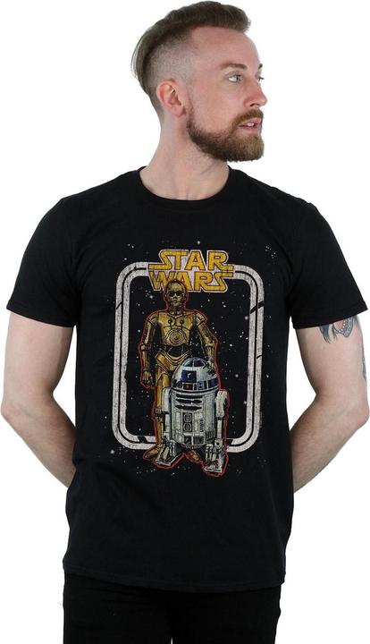 Produktbild Star Wars R2D2 And C3PO Vintage TShirt (L)