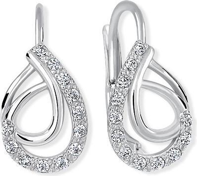 Produktbild Brilio Silver - Fashion silver earrings with zircons 436 001 00551 04