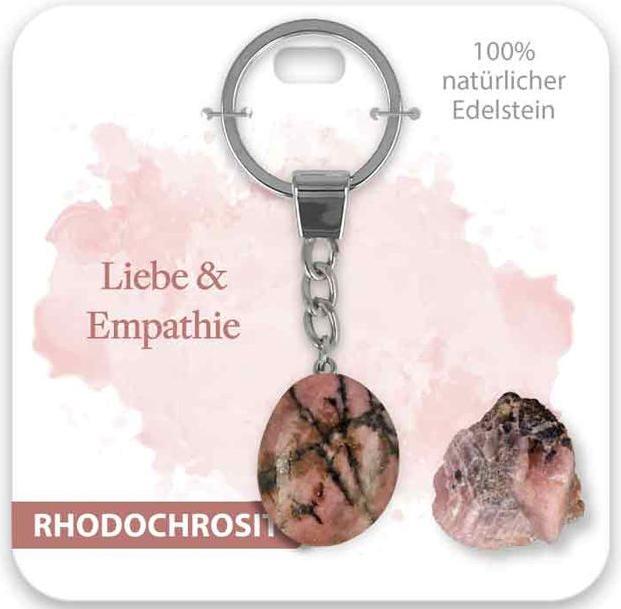 Produktbild BB Klostermannn Schlsselanhnger Edelstein Rhodochrosit