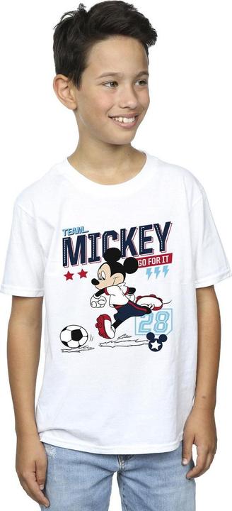 Immagine prodotto Disney Mickey Mouse Team Mickey Football Maglietta Ragazzi (104)