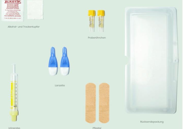 Image du produit Check Your Health Kit d'essai Sensibilités Alimentaires