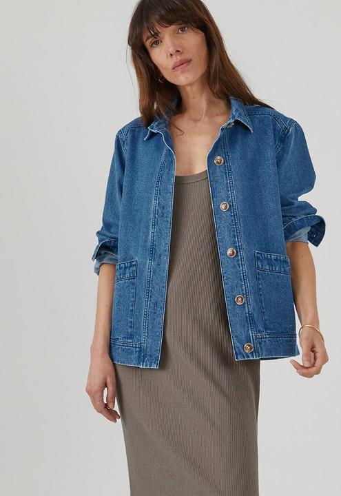 Produktbild La Redoute Collections Jeansjacke mit Knöpfen Signature (S, M)