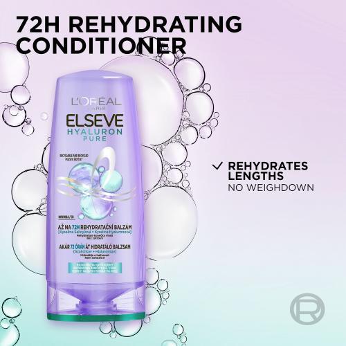 Actual product image L'Oréal Professionnel - Elseve Hyaluron Pure Balm - Balm for hair with oily roots and dry ends 300 (300 ml)