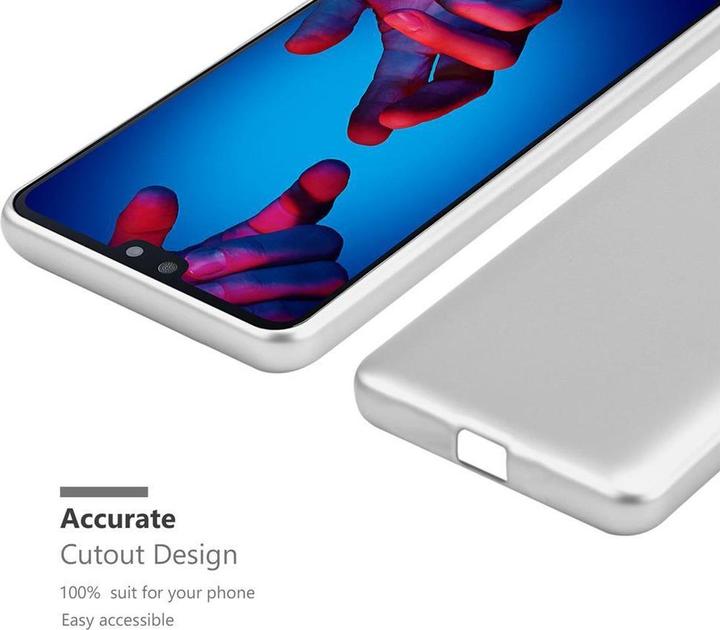 Productafbeelding Cadorabo TPU matte metalen hoes (Cubot P20)