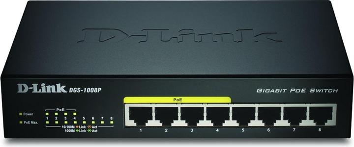 D-Link Dgs-1008p (8 Ports)