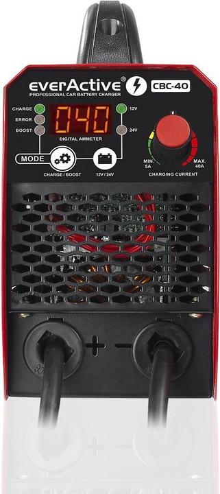 Actual product image Everactive automatic inverter 12 / 24V battery charger with 300A boost function (12V, 24V, 60 A)
