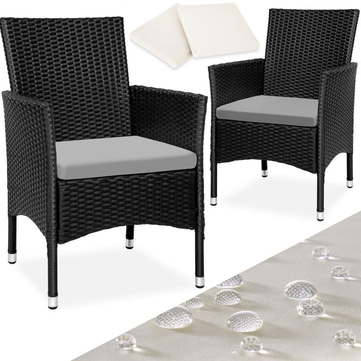 Produktbild tectake 2 Rattansessel