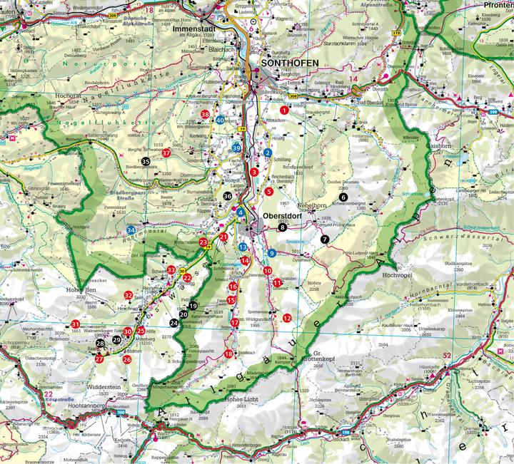 Produktbild Leichte Wanderungen Oberstdorf - Kleinwalsertal (Deutsch, Gerald Schwabe, 2022)