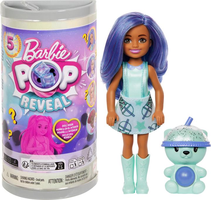 Produktbild Barbie Pop! Reveal Boba Series Chelsea Asst.