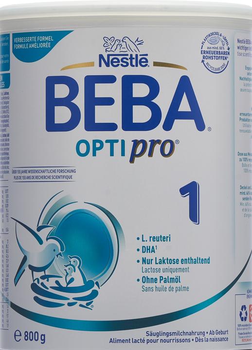 Produktbild Beba Optipro 1 (800 g, ab Geburt)