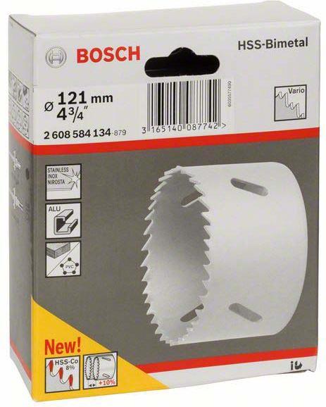Produktbild Bosch Professional Zubehör Lochsäge HSS-Bimetall für Standardadapter, 121 mm, 4 3/4-Zoll (121 mm)