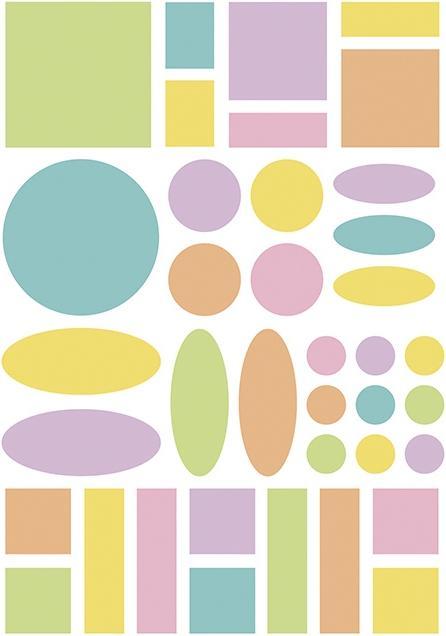 Image du produit Maildor Baby, Sach 20 pl 14,8x21cm, Géométriques vif/pastel -