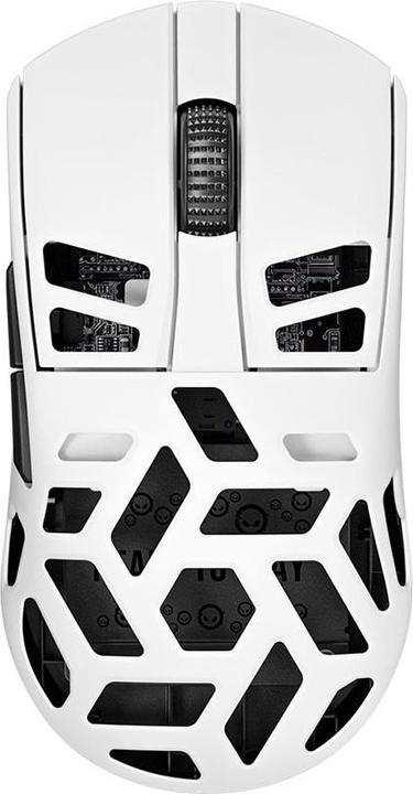 Produktbild Lorgar Computer mouse MSE90W, Magnesium Alloy Wireless Gaming Mouse Elite, White