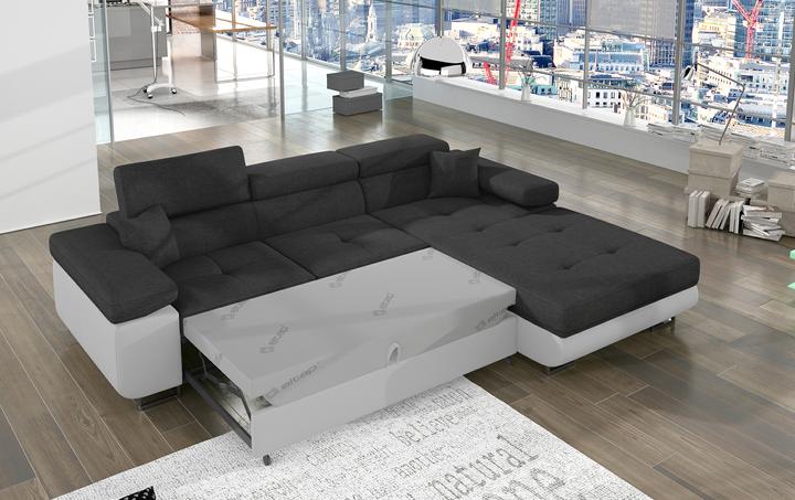 Actual product image ELTAP Armando (Corner sofa, 4-seater, Sofa bed)