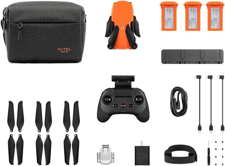 Image du produit Autel Multicoptère EVO Nano Premium Bundle Orange, RTF (249 g)