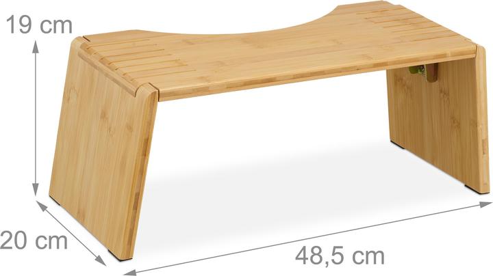 Image du produit Relaxdays Toilettenhocker