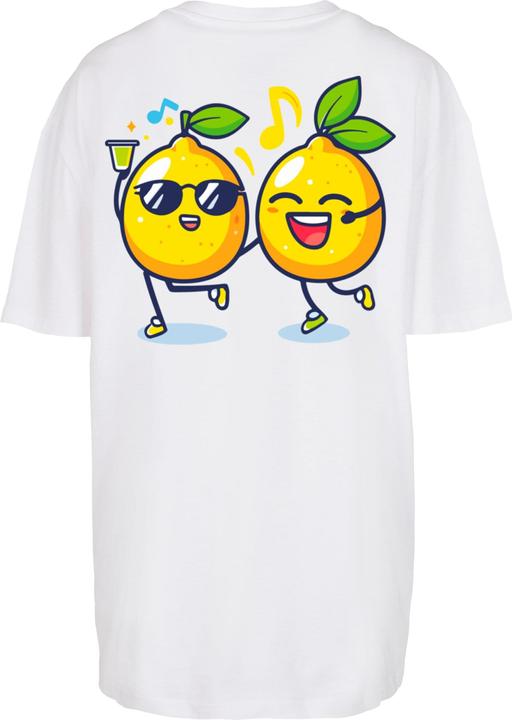 Produktbild Merchcode Ladies Lemon Party Oversized Tee - 170183 (3XL)