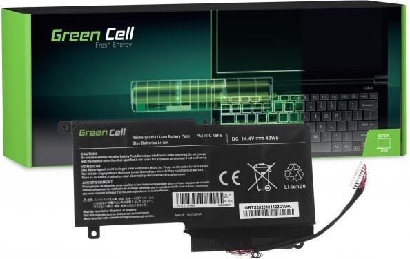 Produktbild GreenCell TS51 - Akku - Toshiba - Satellite L50-A L50-A-1EK L50-A-19N P50-A S50-A (4 Zellen, 2838 mAh)