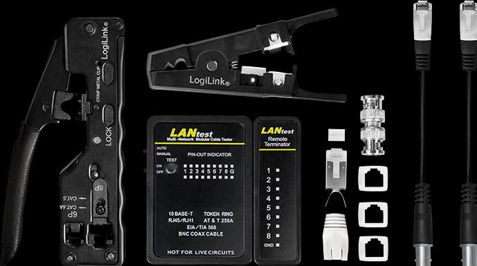 Actual product image LogiLink Network tool set, 4-piece (Tool)